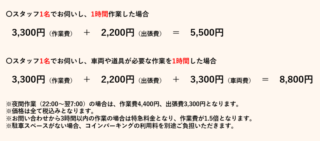 料金例
